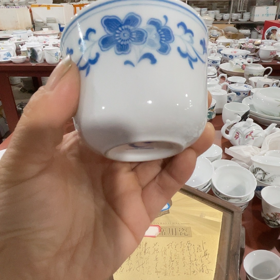 醴陵老厂瓷微瑕慎拍