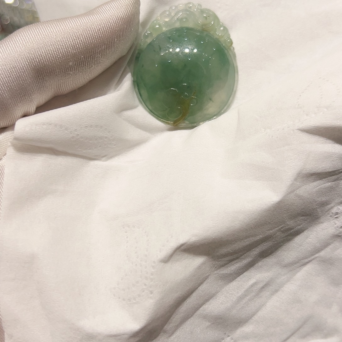 翡翠颈饰未镶嵌挂件