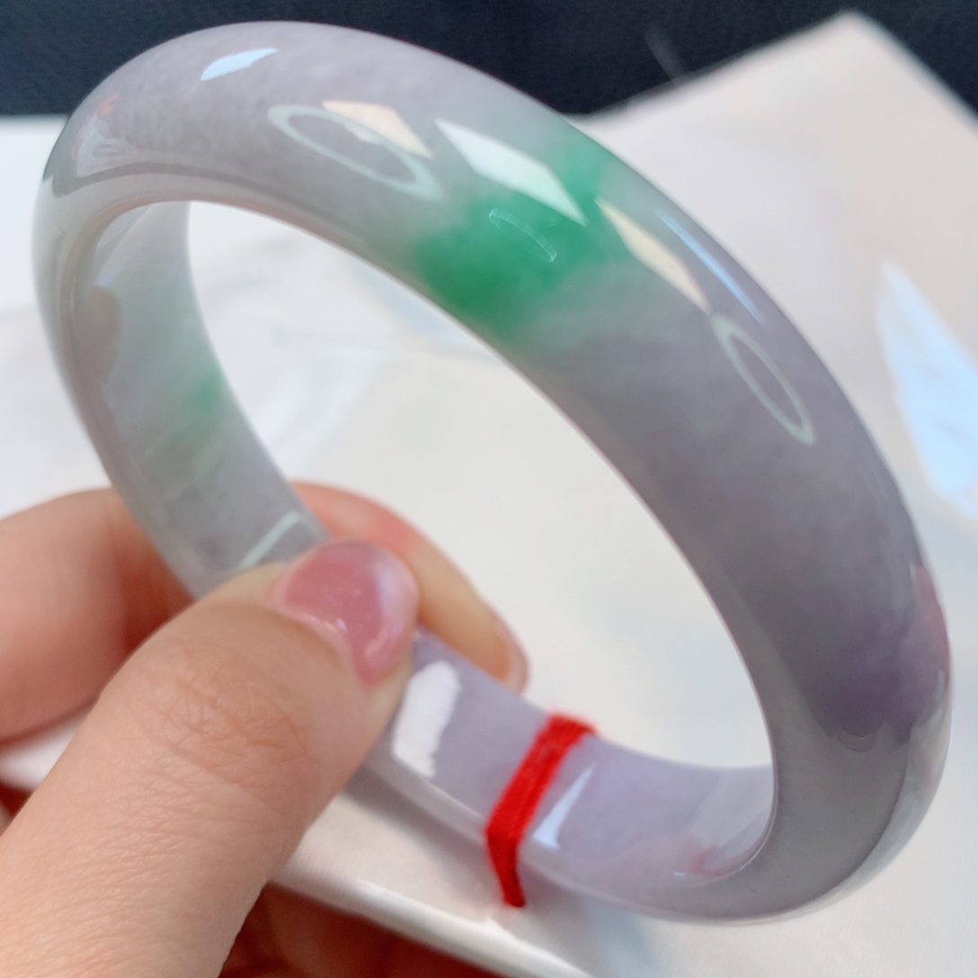 【闪购商品】翡翠手镯未镶嵌57圈