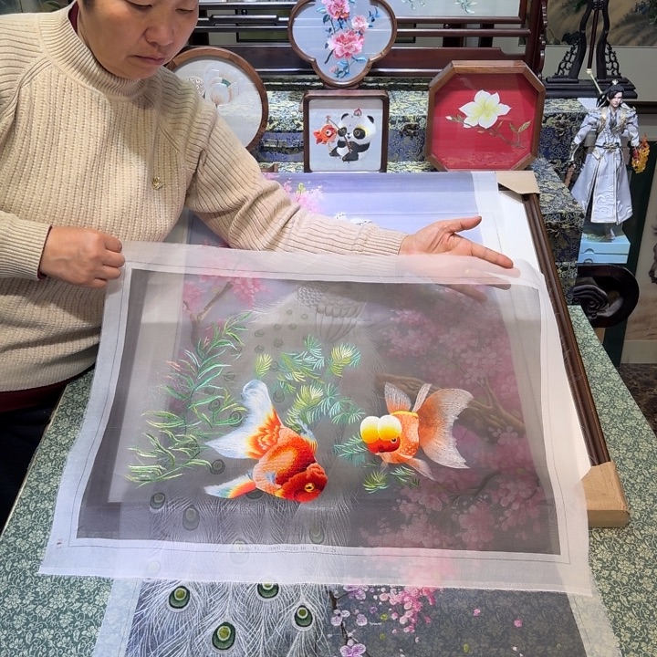 刺绣手工苏绣工艺