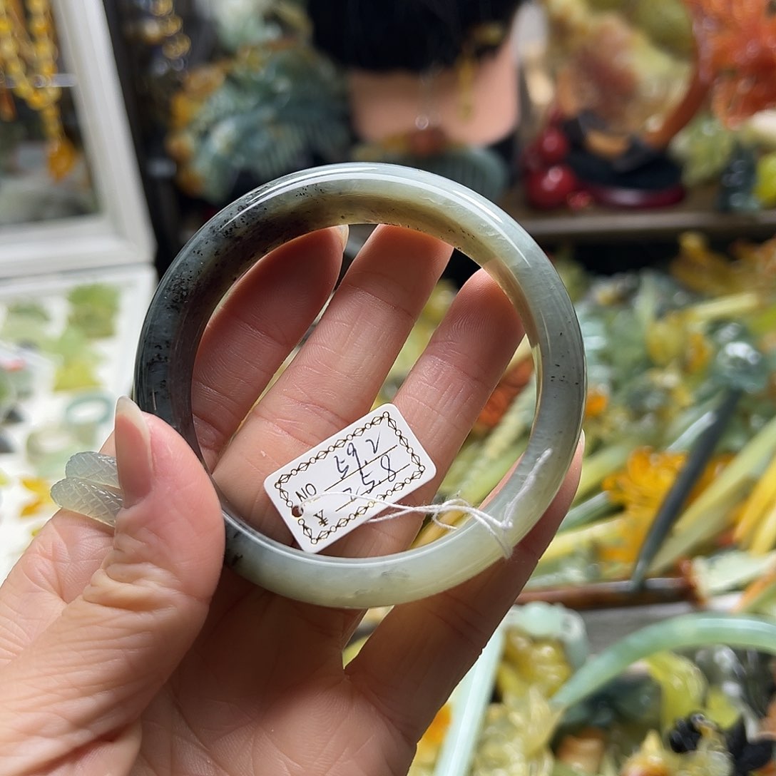 蛇纹石玉手链合金