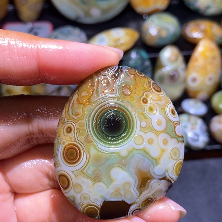 玛瑙/玉髓吊坠(不含链)未镶嵌