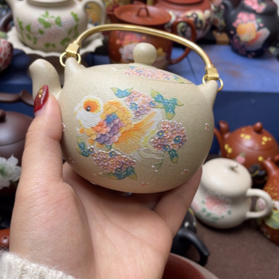 诗***华紫砂茶杯紫砂主人杯260cc