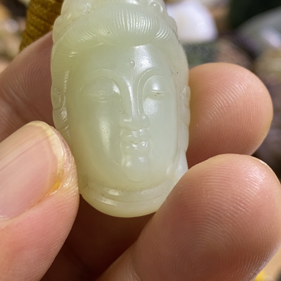 法***币和田玉（糖玉）未镶嵌挂件