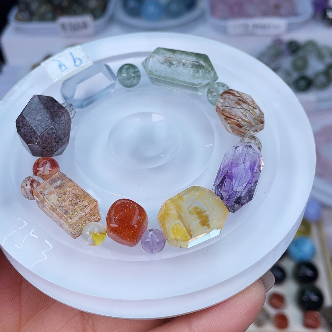 水晶水晶单珠未镶嵌