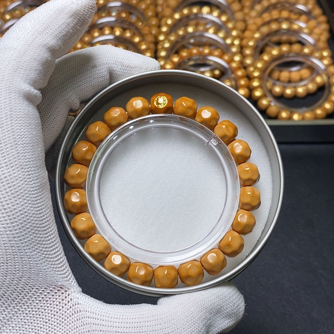 猴头核桃手串金标奶酪 10左右 全品 362号