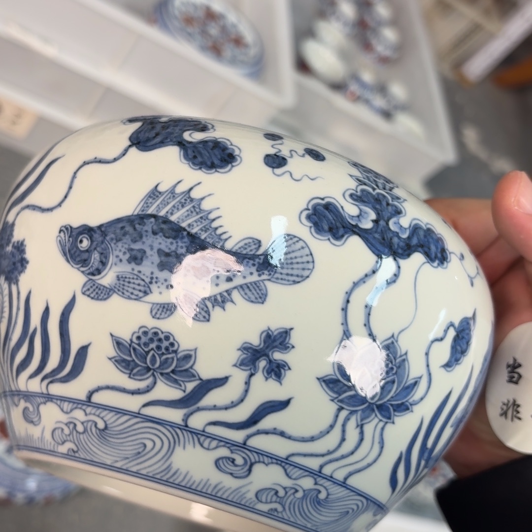 瓷摆件不识堂微瑕