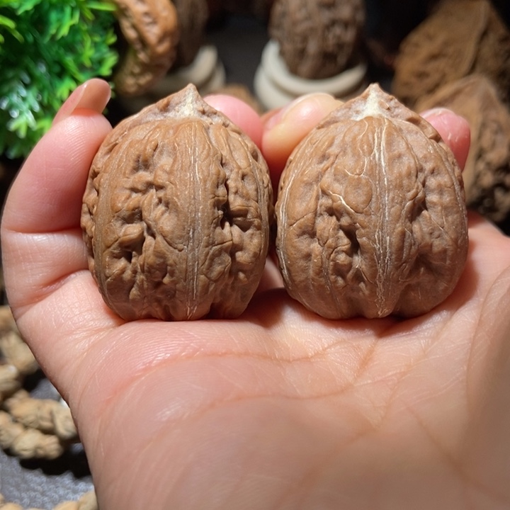 把件文玩核桃东北楸子小雪107