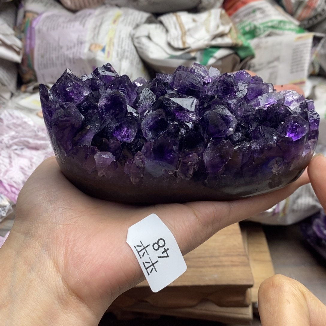 未镶嵌珠宝半成品紫晶
