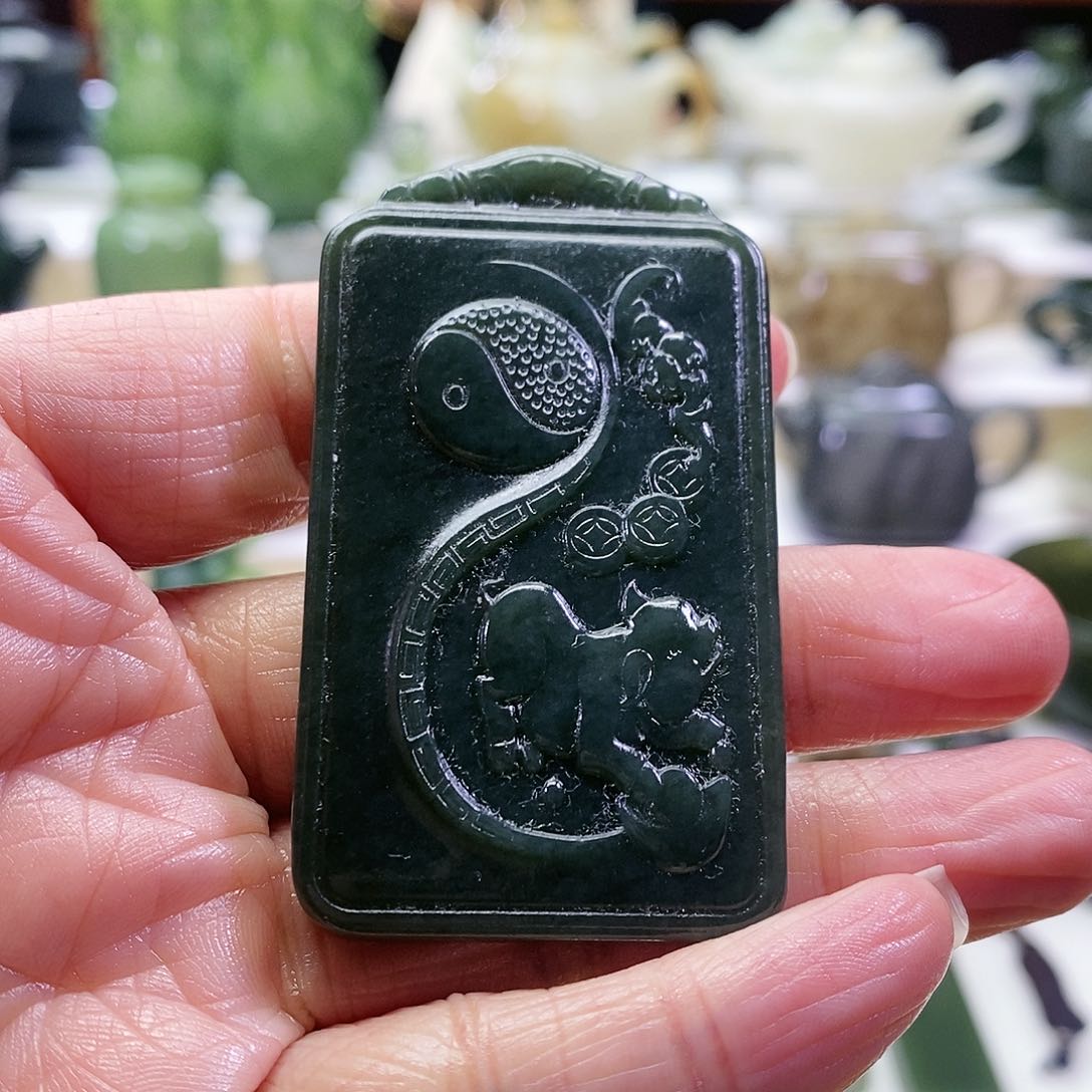 和田玉挂件未镶嵌