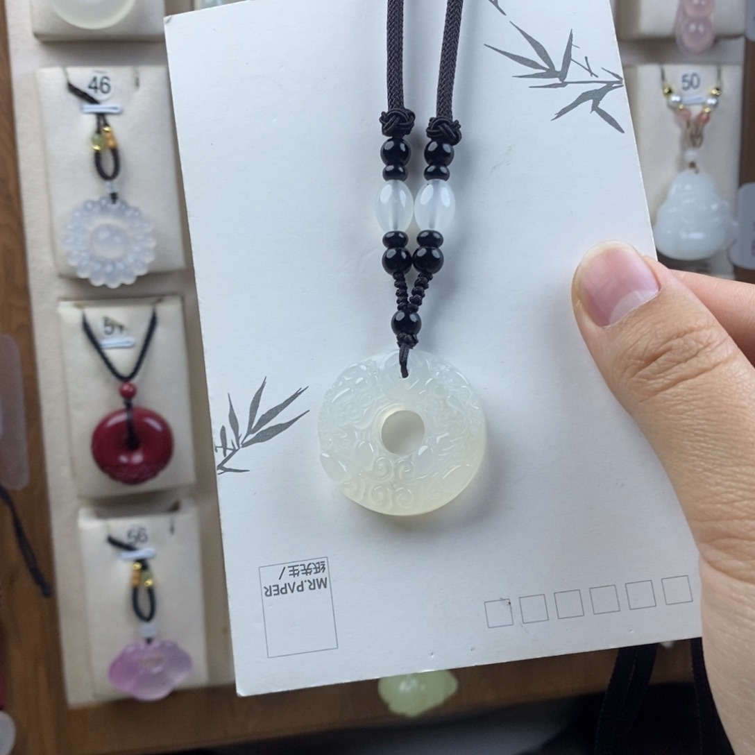 玛瑙/玉髓合金颈饰