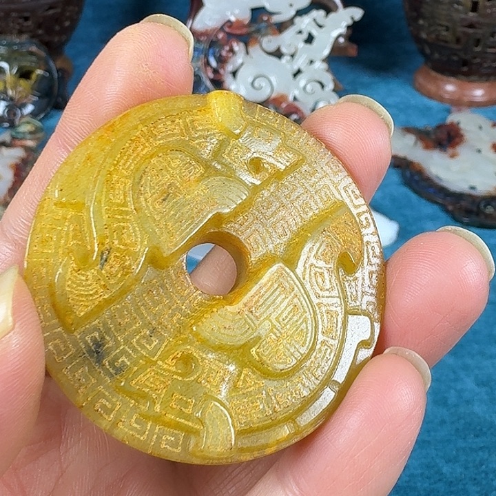 和田玉（糖玉）未镶嵌挂件