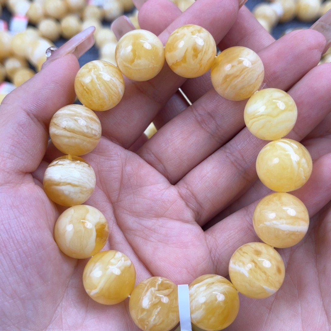 琥珀裸石未镶嵌尺寸15.5