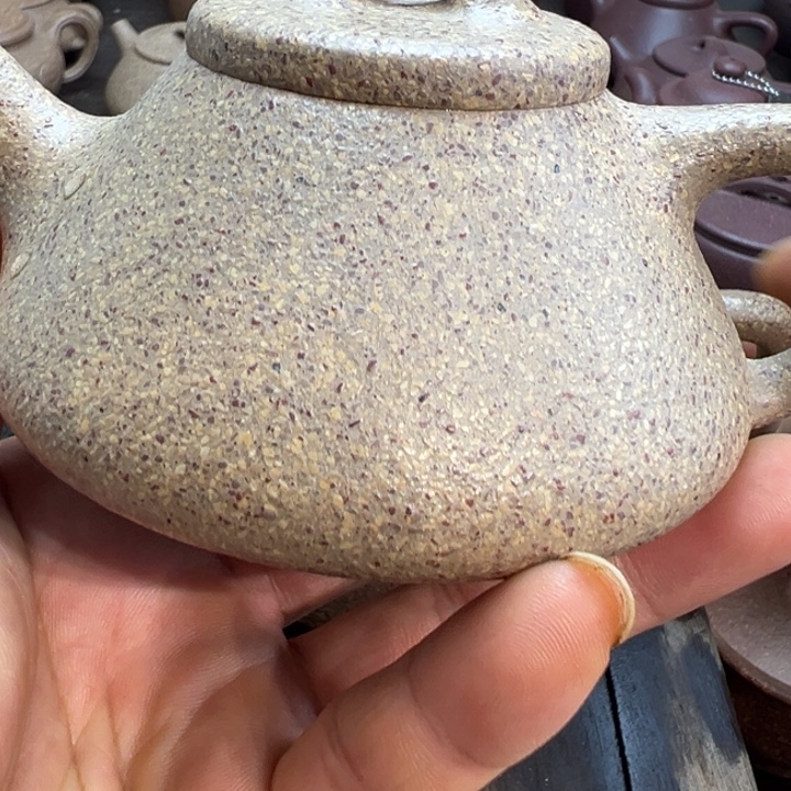 喜****茶壶紫砂青降坡泥料