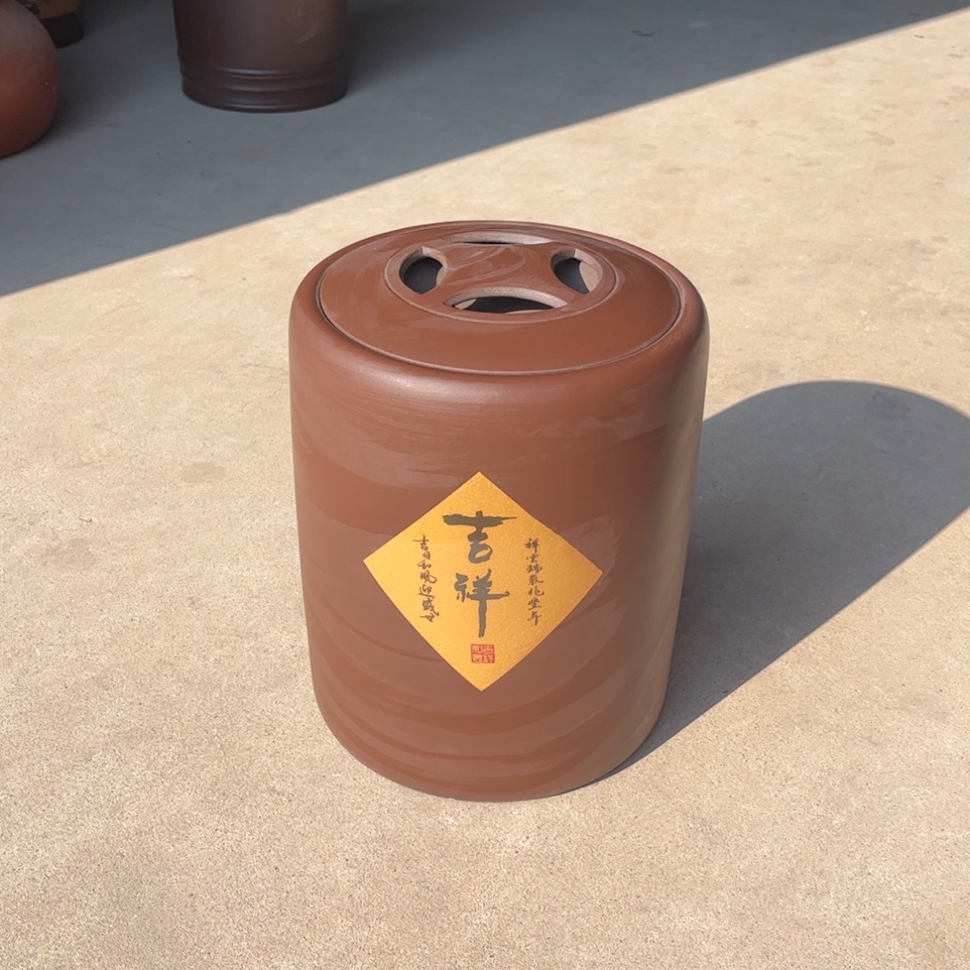 紫砂茶叶罐10 饼茶叶罐