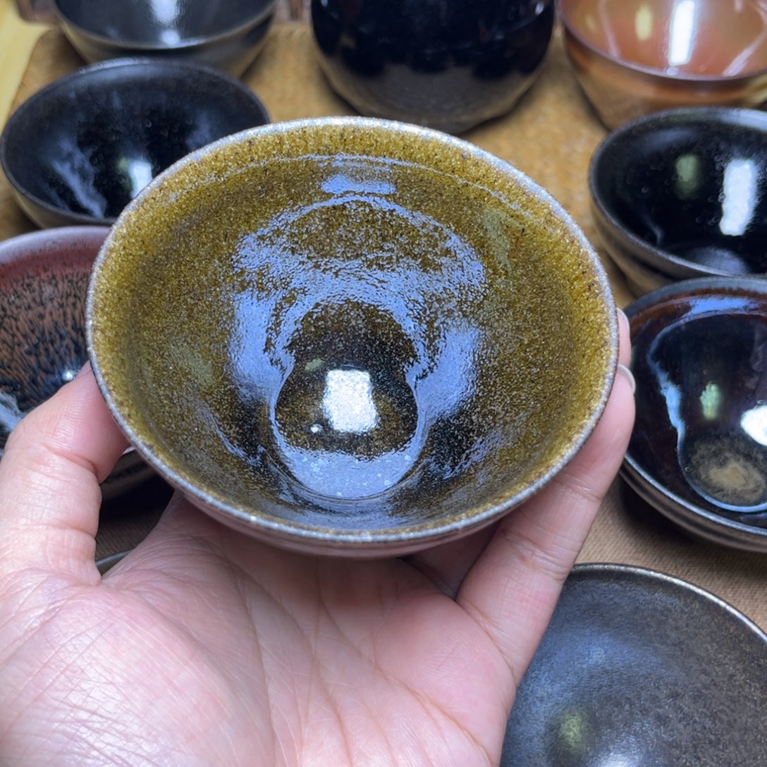 大***简茶盏建盏作品建盏作品