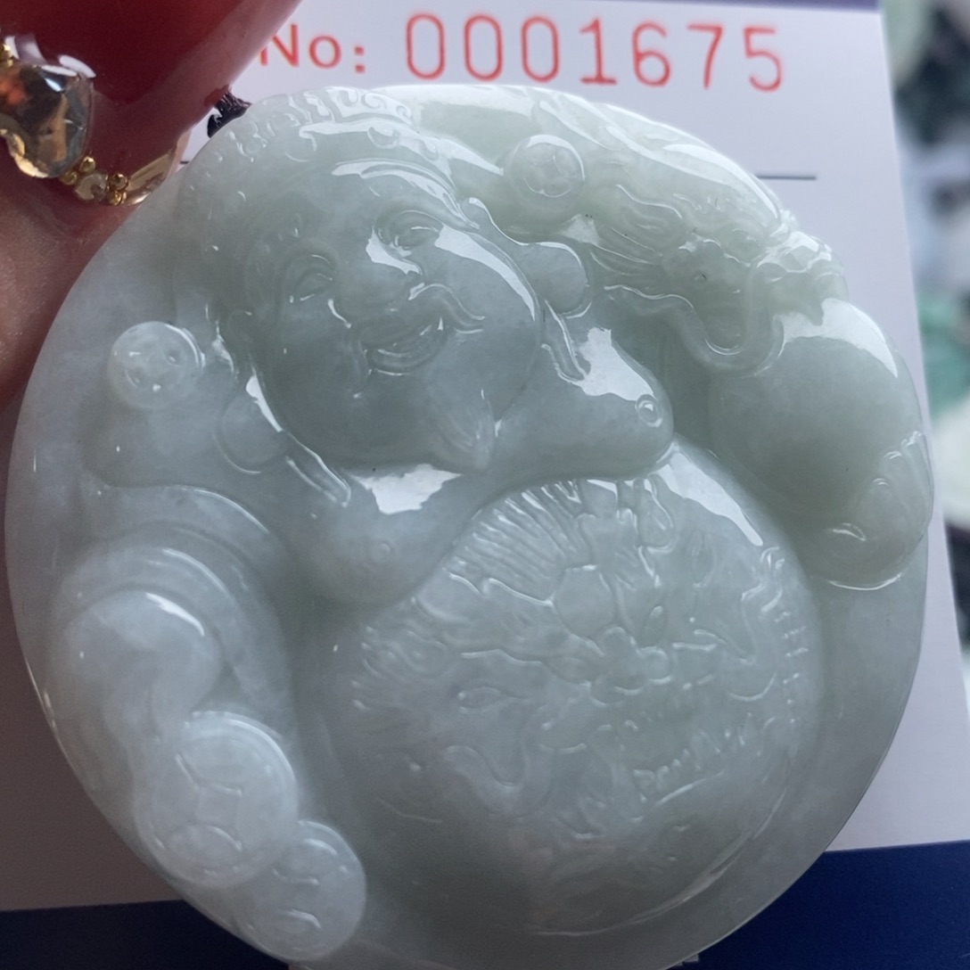 翡翠吊坠(不含链)未镶嵌