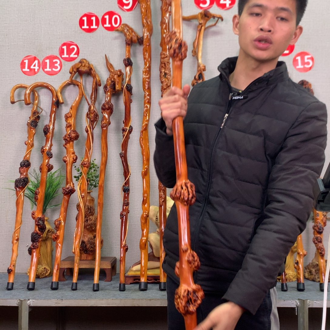 黑果木天然实木带自然纹裂介意勿拍