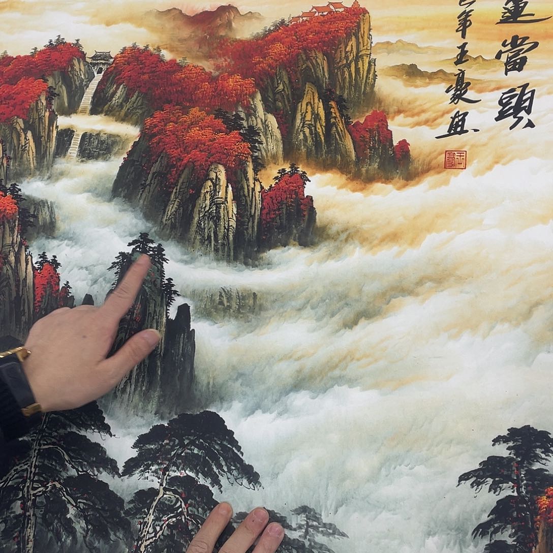 真人名画手工制作