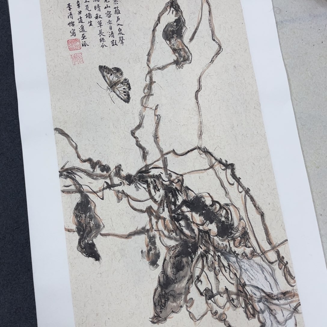 国画手绘画作品和绘画