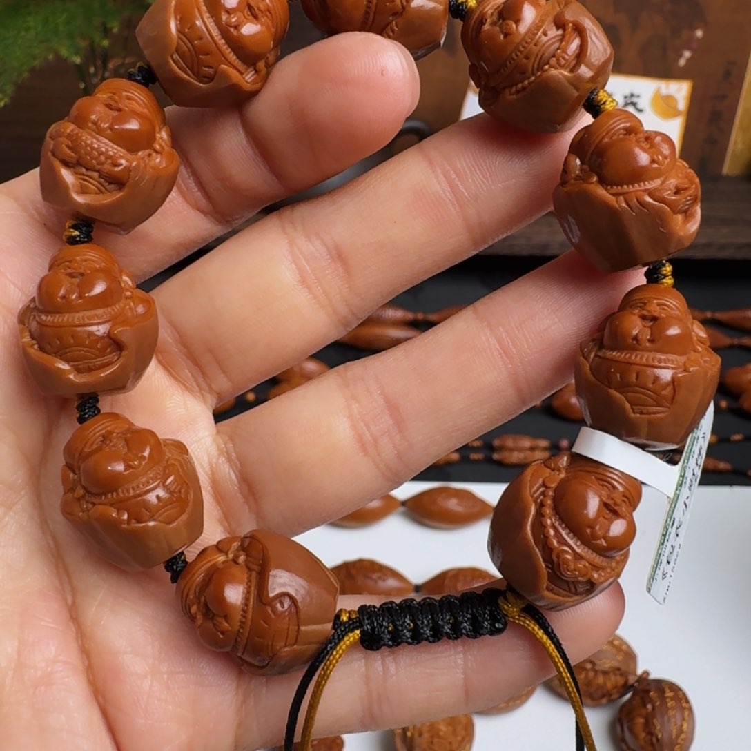 橄榄核手串/手链十小财神