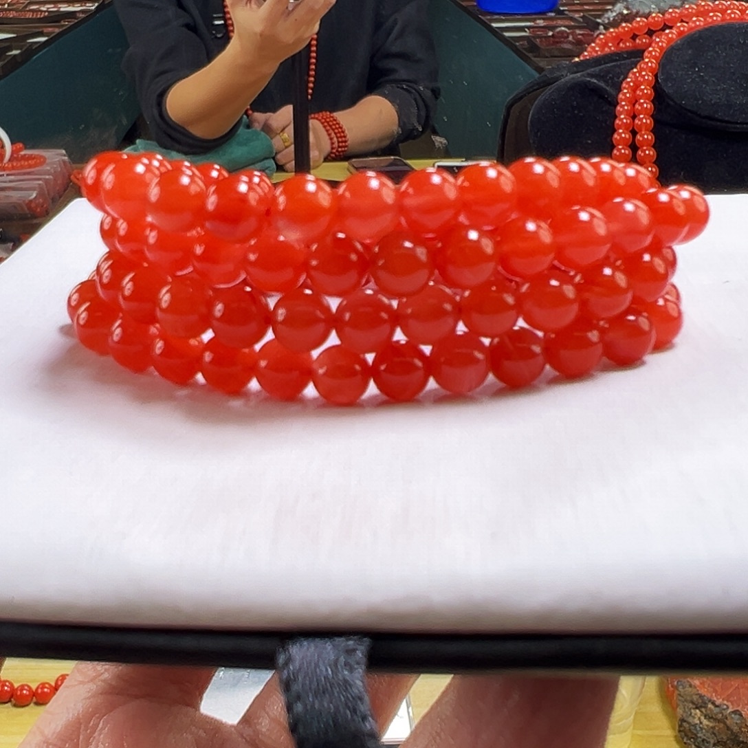 南红玛瑙未镶嵌多样性发一6mmm+mmmm