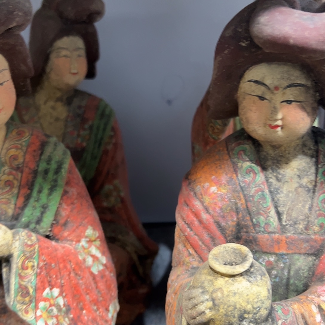 黄***～瓦当摆件茶的茶包茶陶瓷