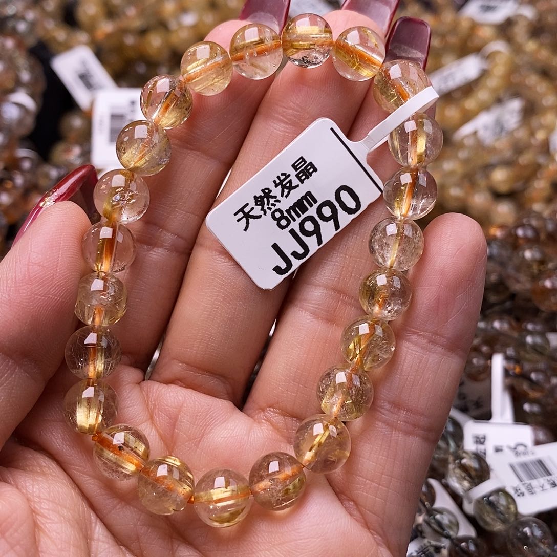 水晶手链未镶嵌水