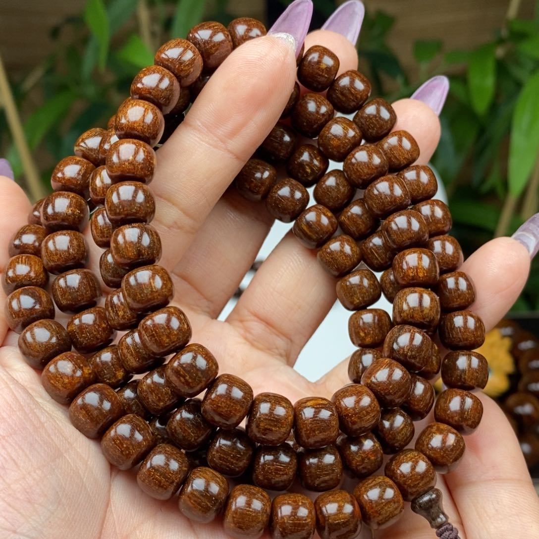 贡木手串/手链贡木8×9红果冻星空