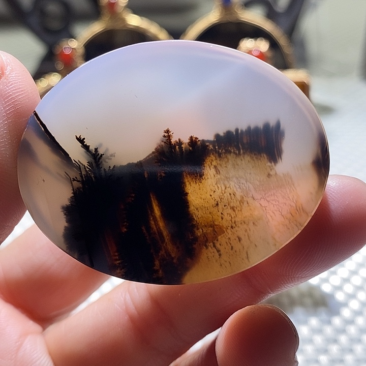 玛瑙/玉髓未镶嵌颈饰