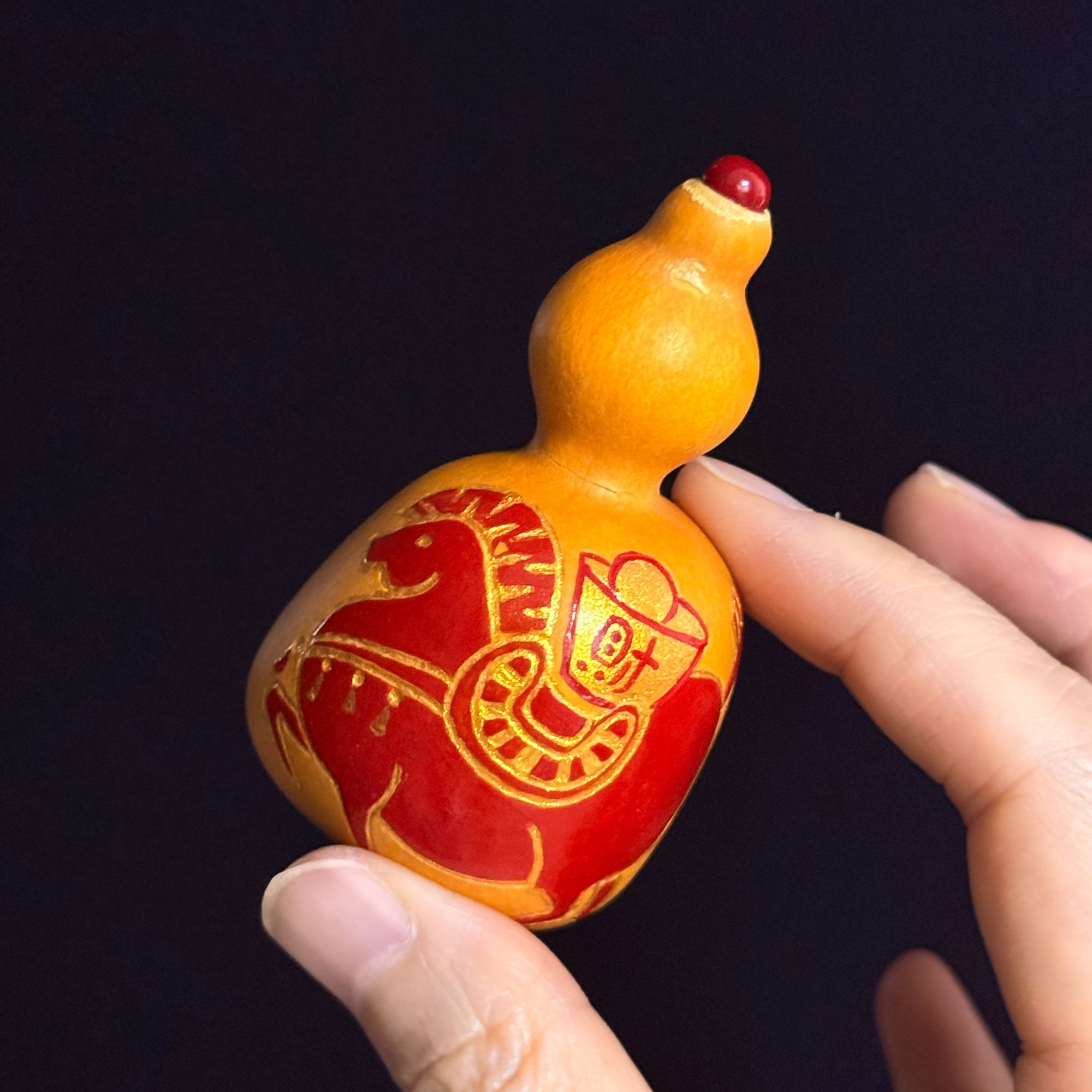 纯手绘多图案葫芦
