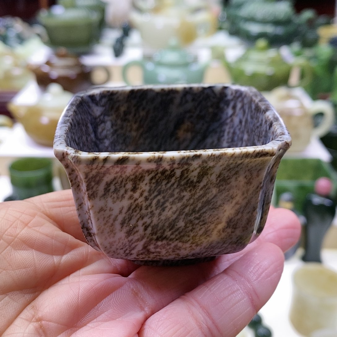 和田玉茶杯未镶嵌80ml