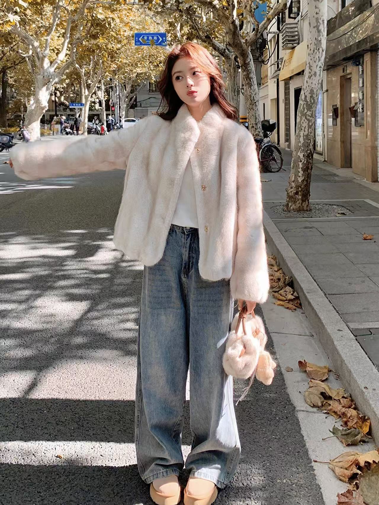 【杭州•意法】NN1152-时尚女装设计感外套显瘦洋气百搭