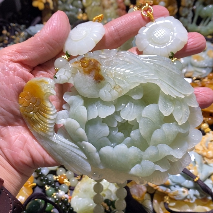 岫玉岫玉吊坠未镶嵌