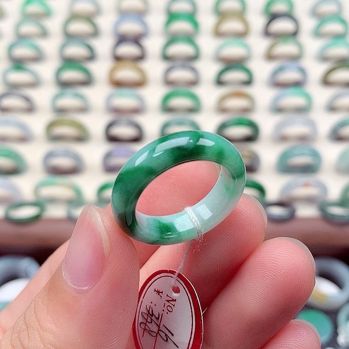 翡翠戒指未镶嵌16号