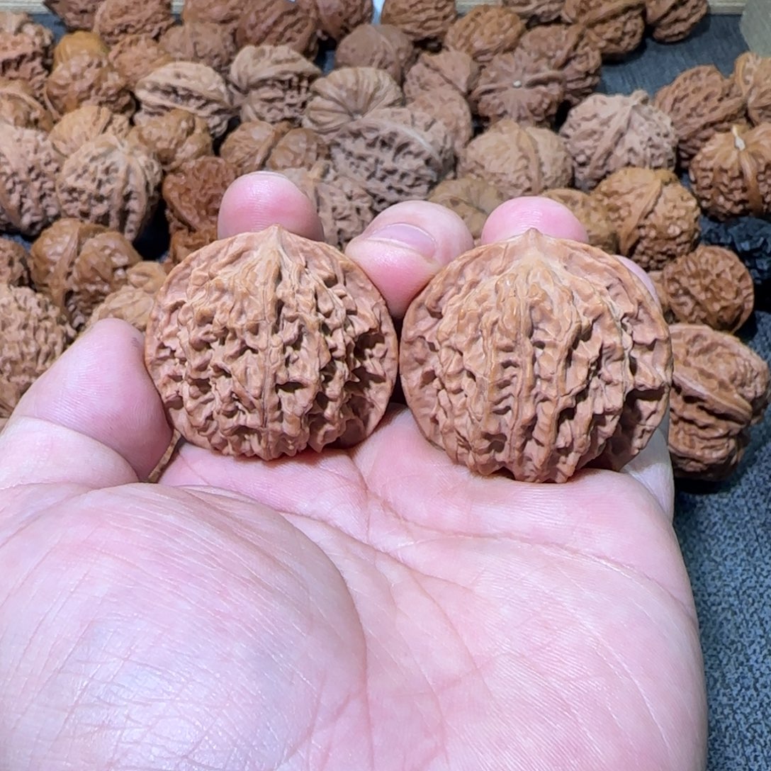 文玩核桃把件41蟠龙纹