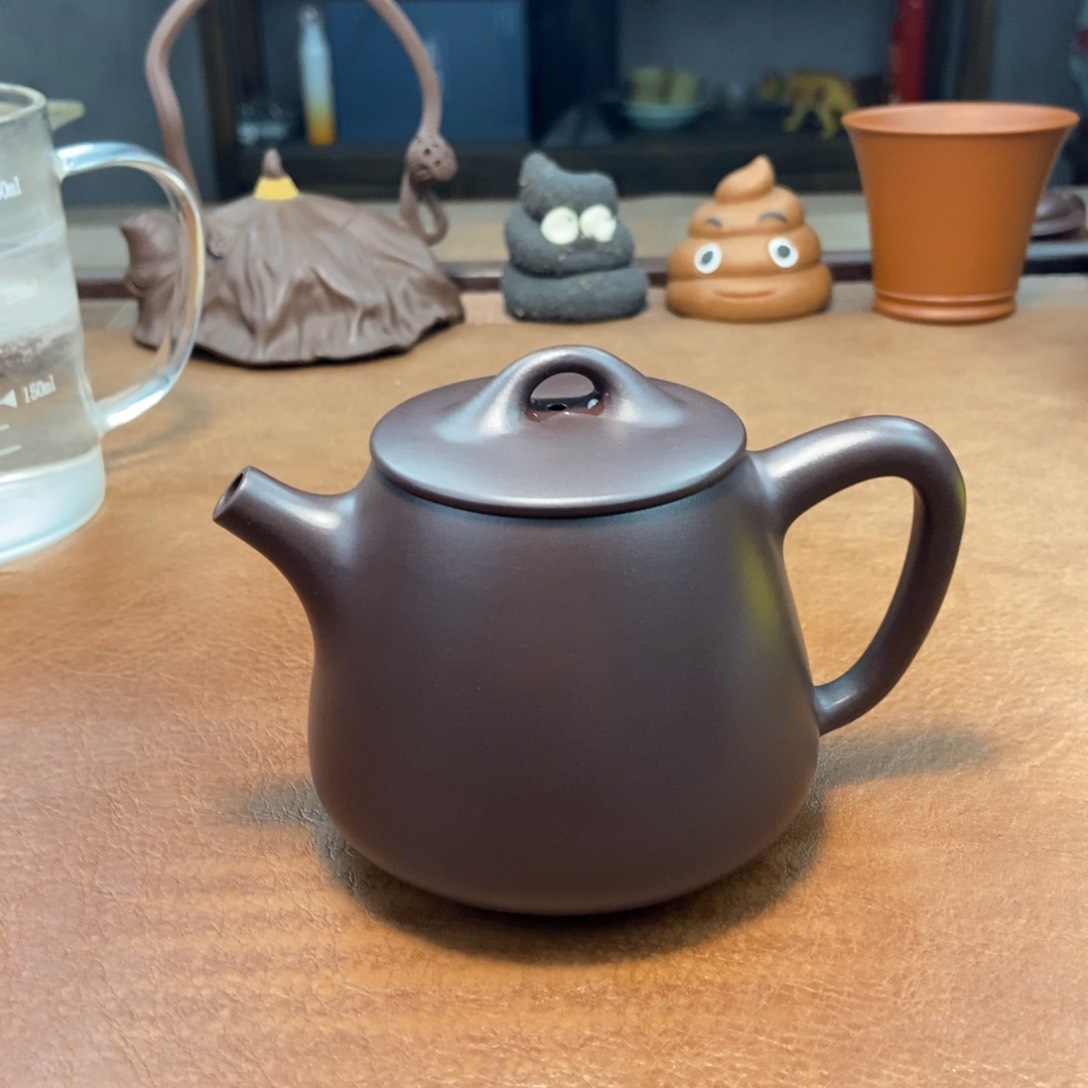 紫砂茶壶石瓢紫砂壶