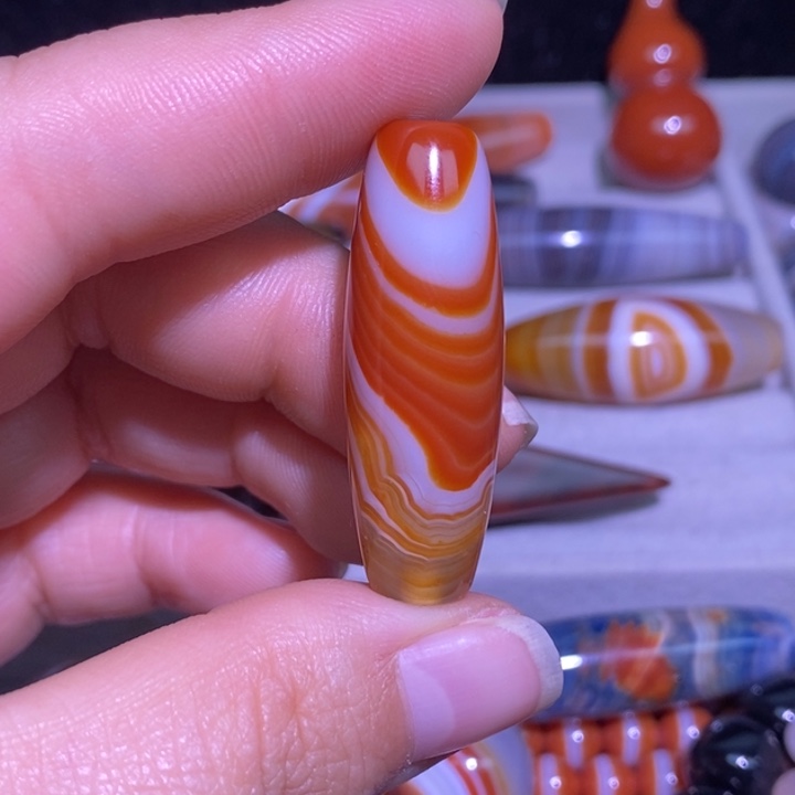 玛瑙/玉髓未镶嵌颈饰