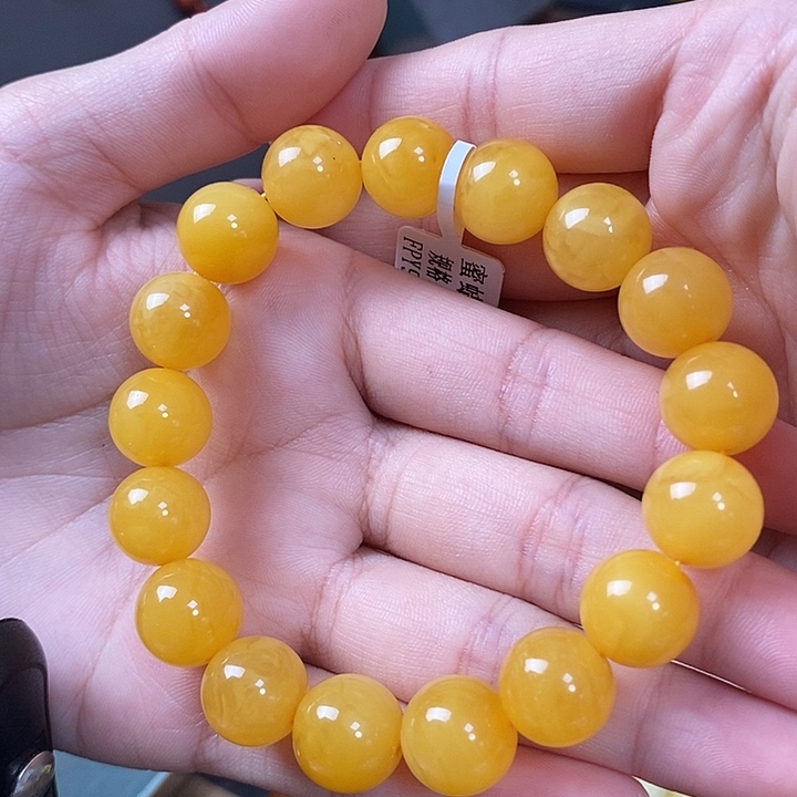 裸石琥珀未镶嵌手串