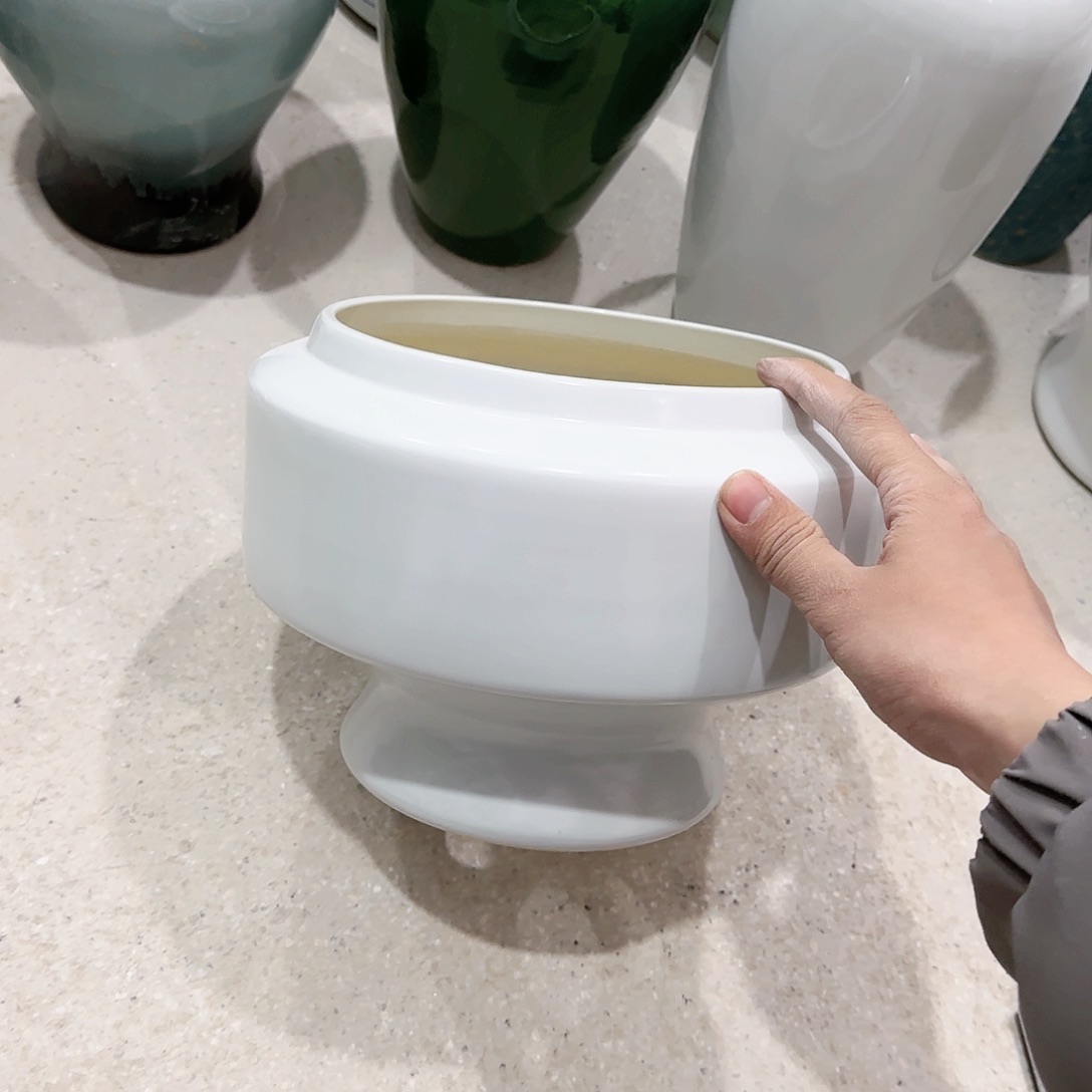 摆件微瑕有孔微笑