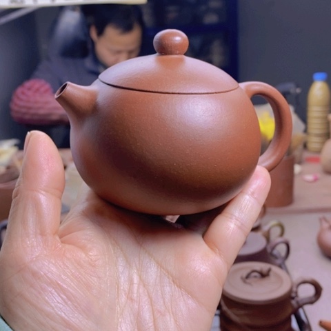 茶壶紫砂西施200cc微瑕