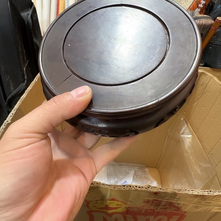 z***n端景台紫檀木类老物件