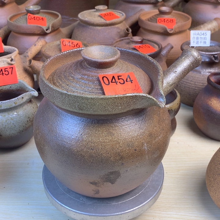 云南手工柴烧烤茶罐1600毫升