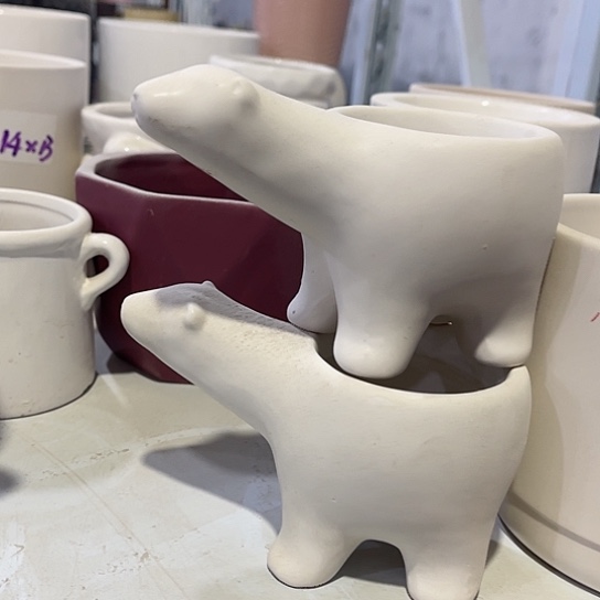 多肉绿植陶瓷花盆，9.9包邮，有孔