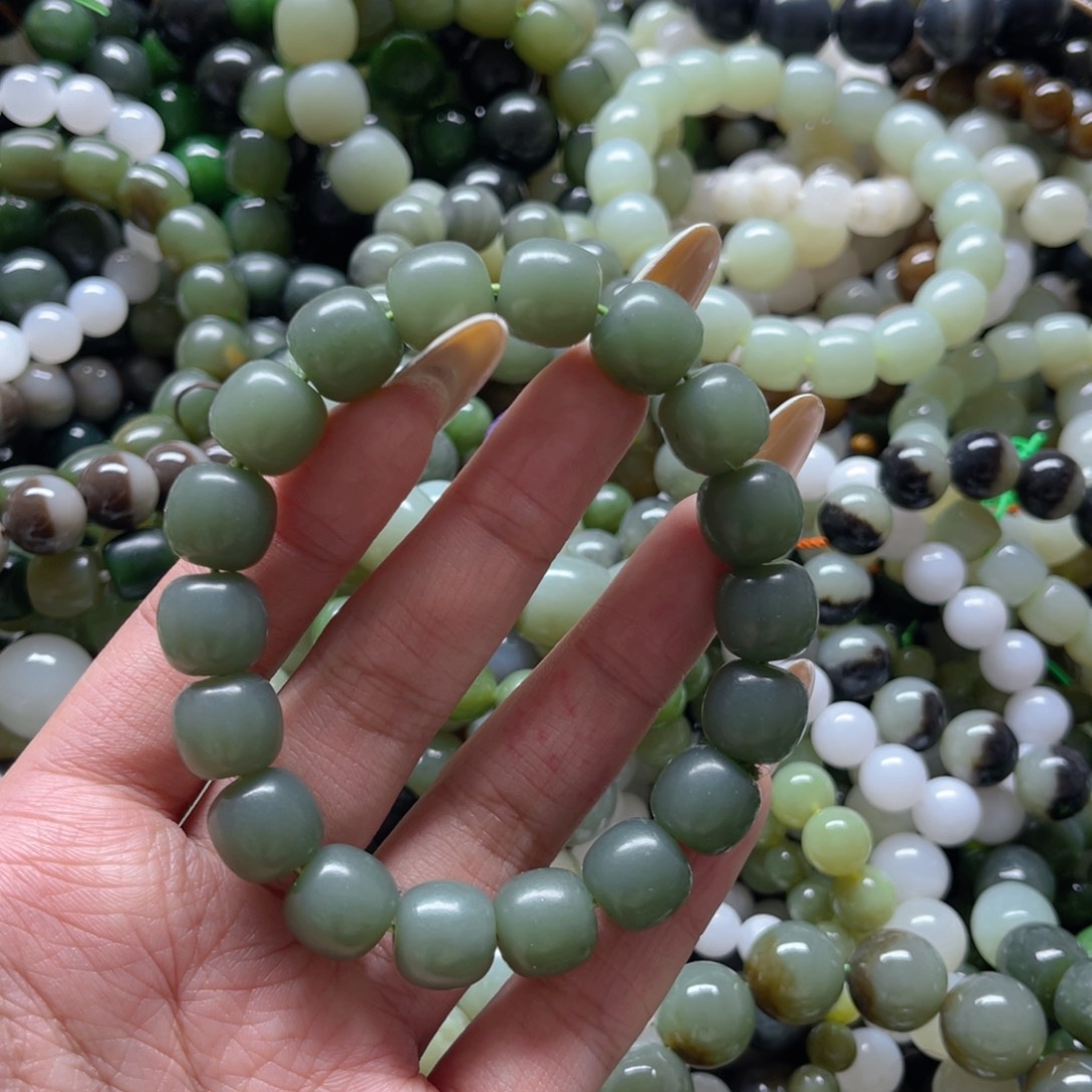 和田玉手链未镶嵌