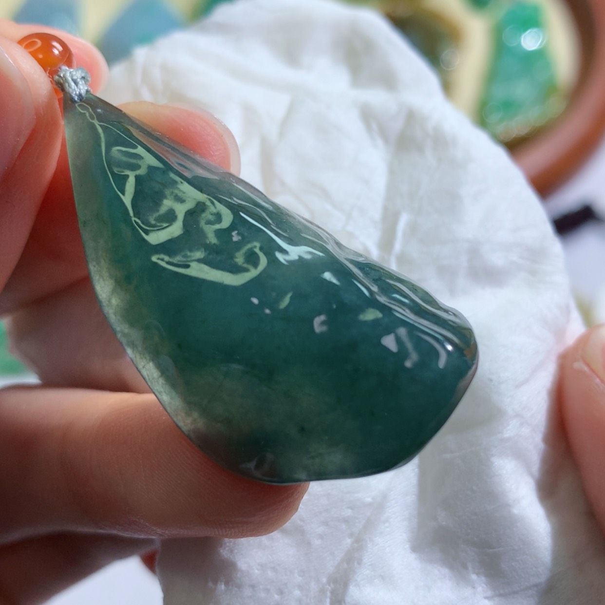 【闪购商品】翡翠吊坠(不含链)未镶嵌 2640