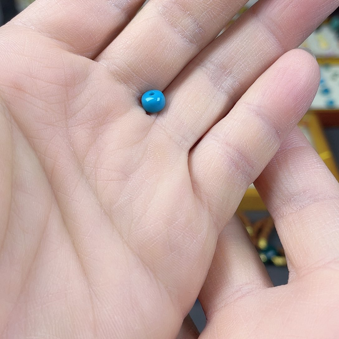 绿松石老型6×4.5未镶嵌