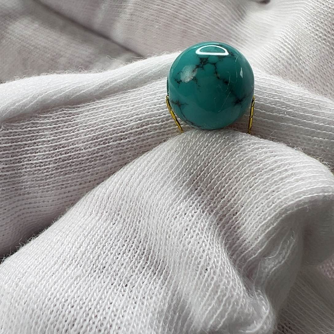 绿松石圆珠未镶嵌