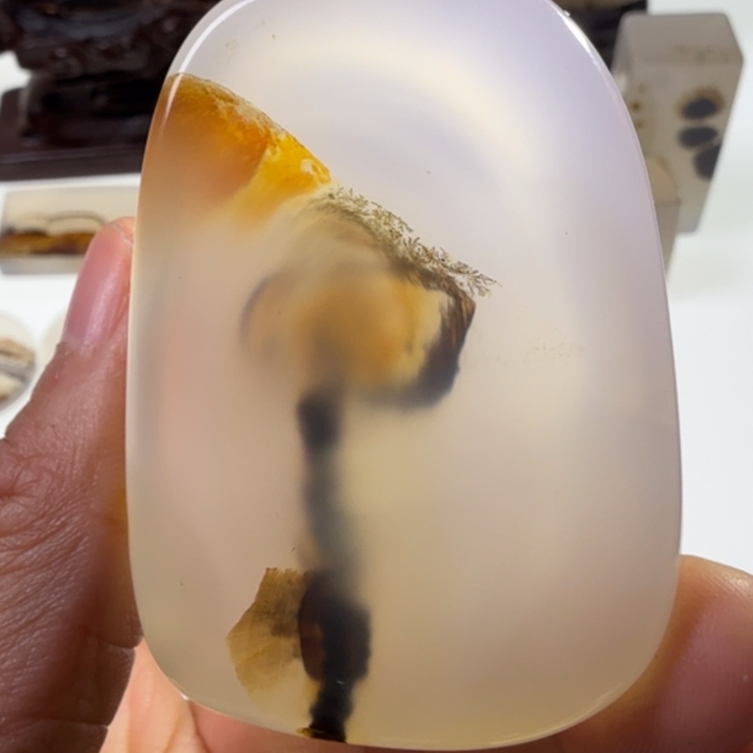 玛瑙/玉髓未镶嵌珠宝半成品