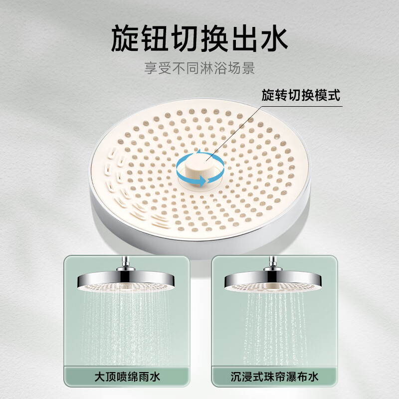 潜水艇花洒顶喷家用洗澡水龙头淋浴喷头洗浴喷淋头